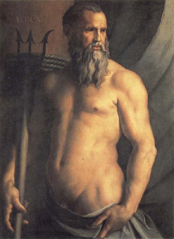 Agnolo Bronzino Portrait des Andrea Doria als Neptun Germany oil painting art